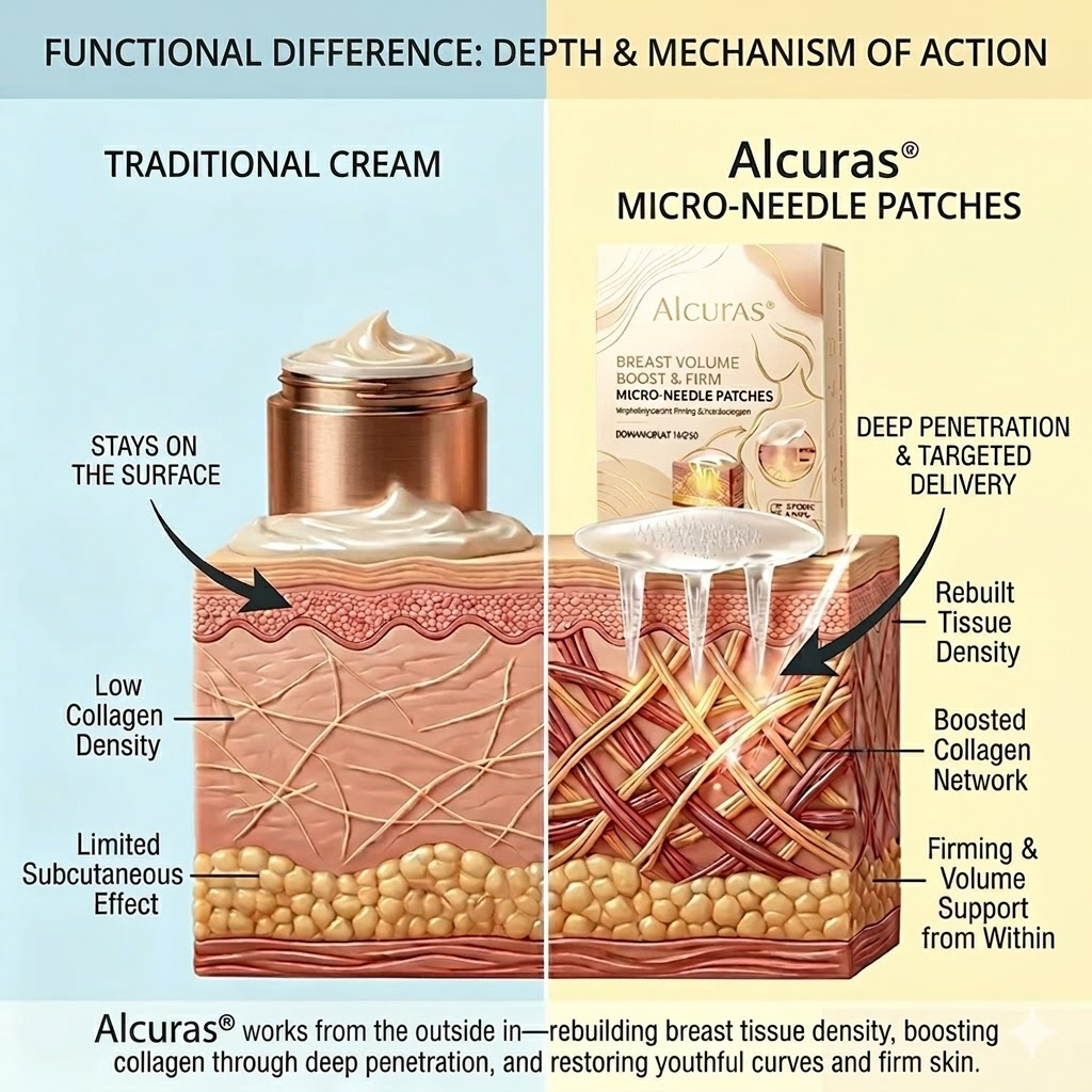 🍓T Alcuras®  🦪Targeted Breast Enhancement Advanced Nano Microneedle Patch💃