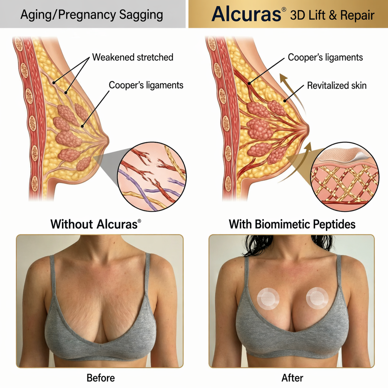🍓T Alcuras®  🦪Targeted Breast Enhancement Advanced Nano Microneedle Patch💃