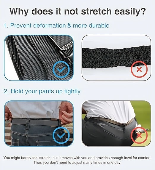 EDC Nylon Ratchet Belt