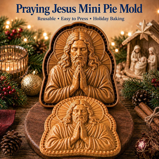✝️ Faith & Nativity Christmas Mini Pie Mold Collection · product image 1