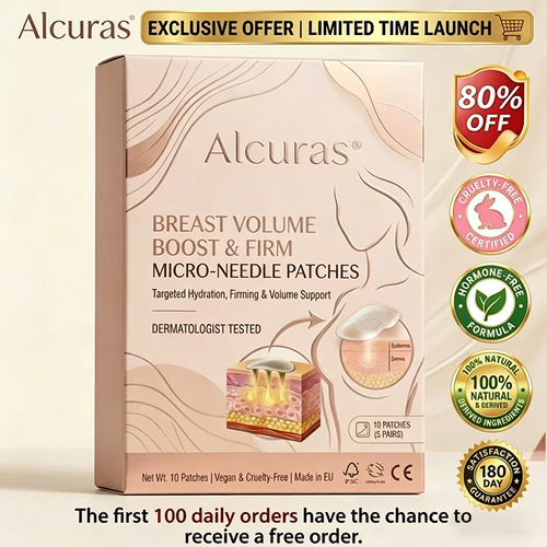 🍓T Alcuras®  🦪Targeted Breast Enhancement Advanced Nano Microneedle Patch💃