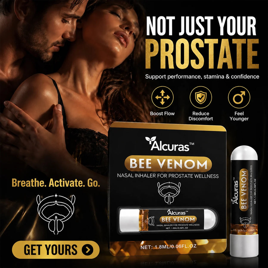 Alcuras™ Nasal Inhaler for Prostate Health-Regain Your Confidence✨