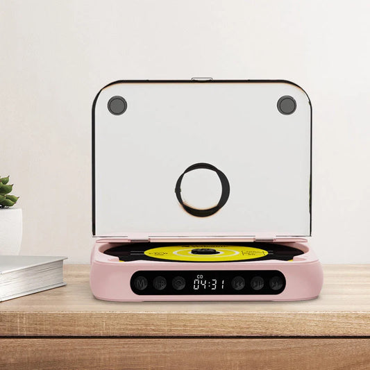 💿50% OFF | Retro Portable Bluetooth 5.3 CD Player – Lossless Clear Sound, 2000mAh Rechargeable Battery, Play All CD & MP3 Discs! · product image 1