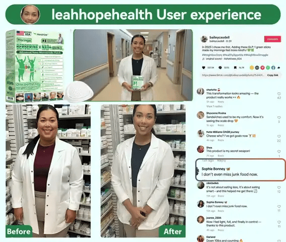 🔥Healrize® Moringa × Berberine × AMPK 8-Benefit Slimming & Metabolic Nano Microneedle Patch 🇺🇸 Just once a day · Visible changes in 7 days ✅ For obesity, loose skin, diabetes, sleep apnea, joint issues, and more🔥